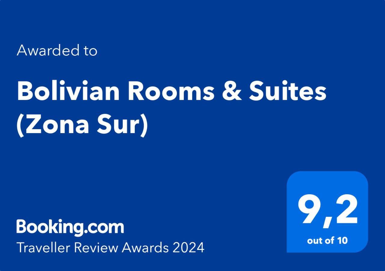Bolivian Rooms & Suites La Paz Exterior photo
